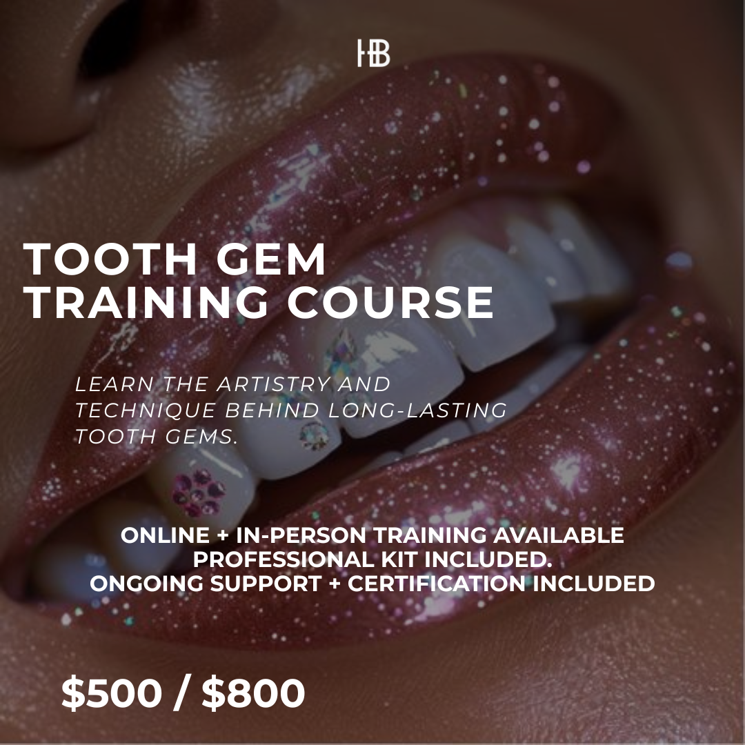 Tooth Gem Training - IN-PERSON OR ONLINE