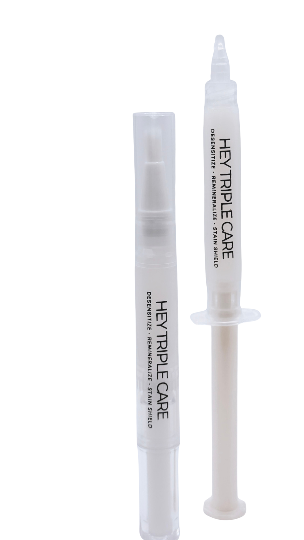 *Wholesale* Hey Triple Care: DESENSITIZE • REMINERALIZE • STAIN SHIELD(Pen-2ML & Syringe-3ML) (1)